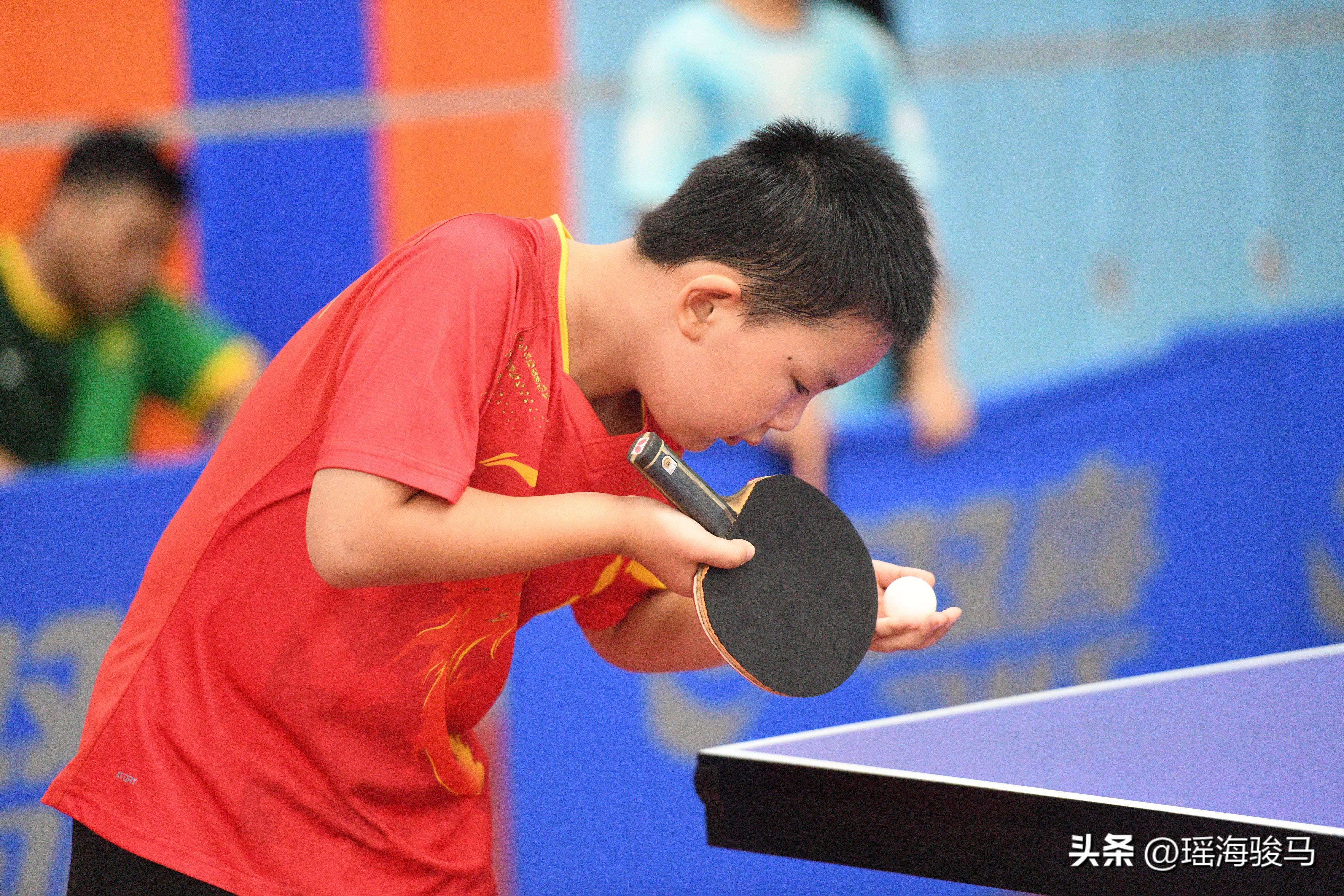 少儿乒乓球比赛少儿乒乓球